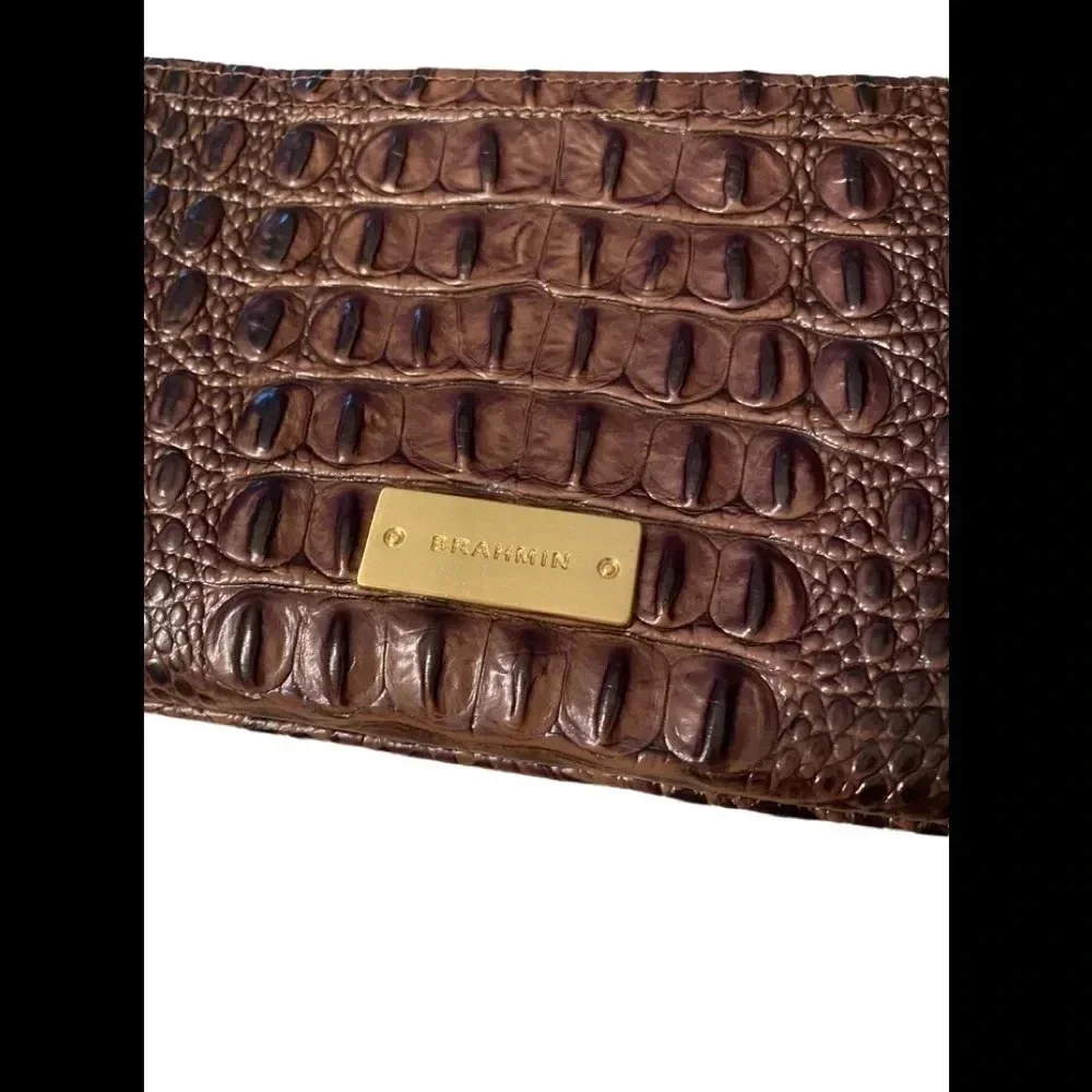 Vintage Brahmin Wristlet Clutch